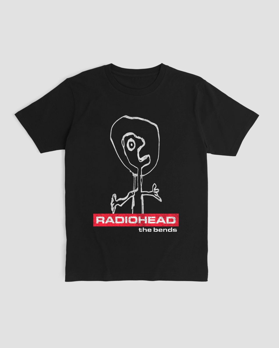 Nome do produto: Camiseta Radiohead Bends 2 Mind The Gap Co.