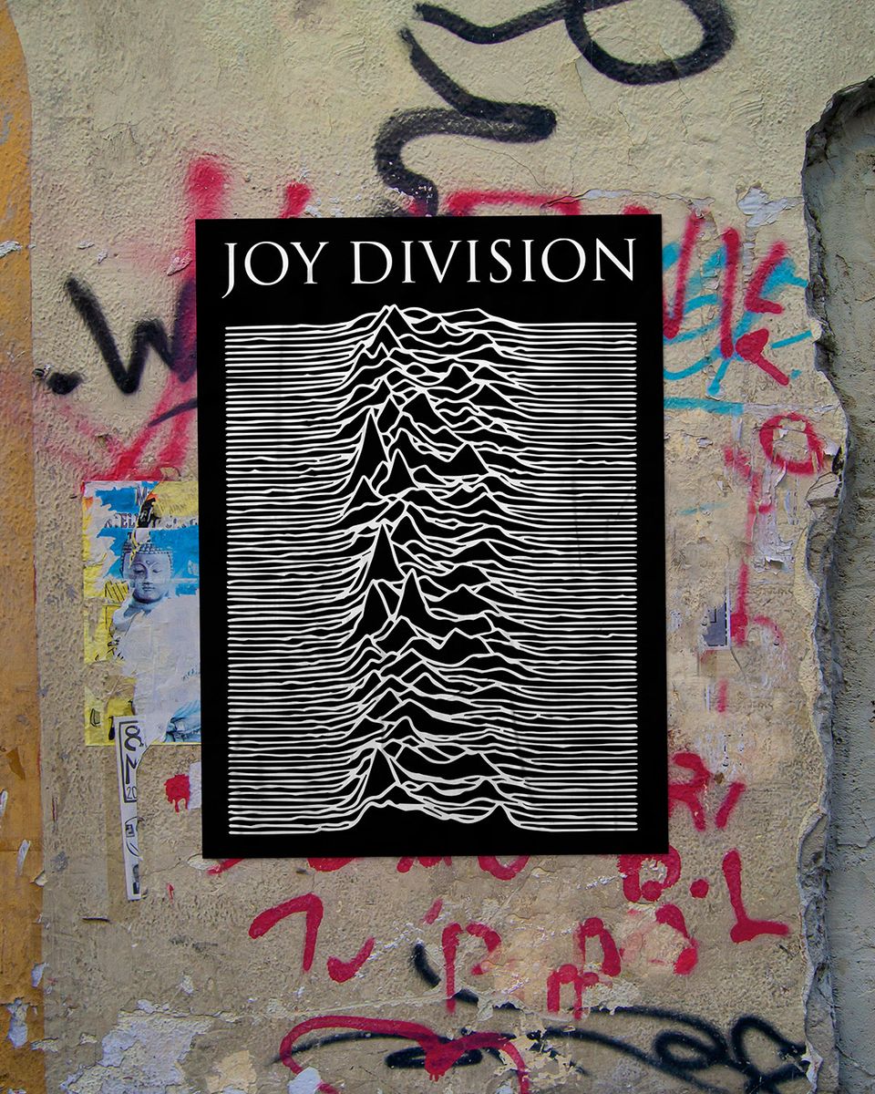 Nome do produto: Poster Joy Division 