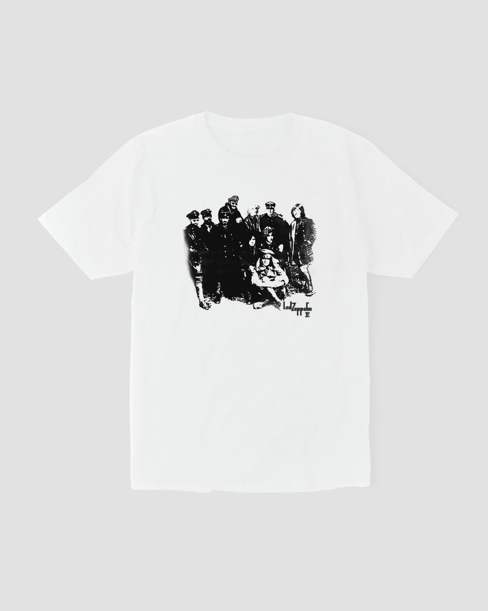 Nome do produto: Camiseta Led Zeppelin Led II White Mind The Gap Co.