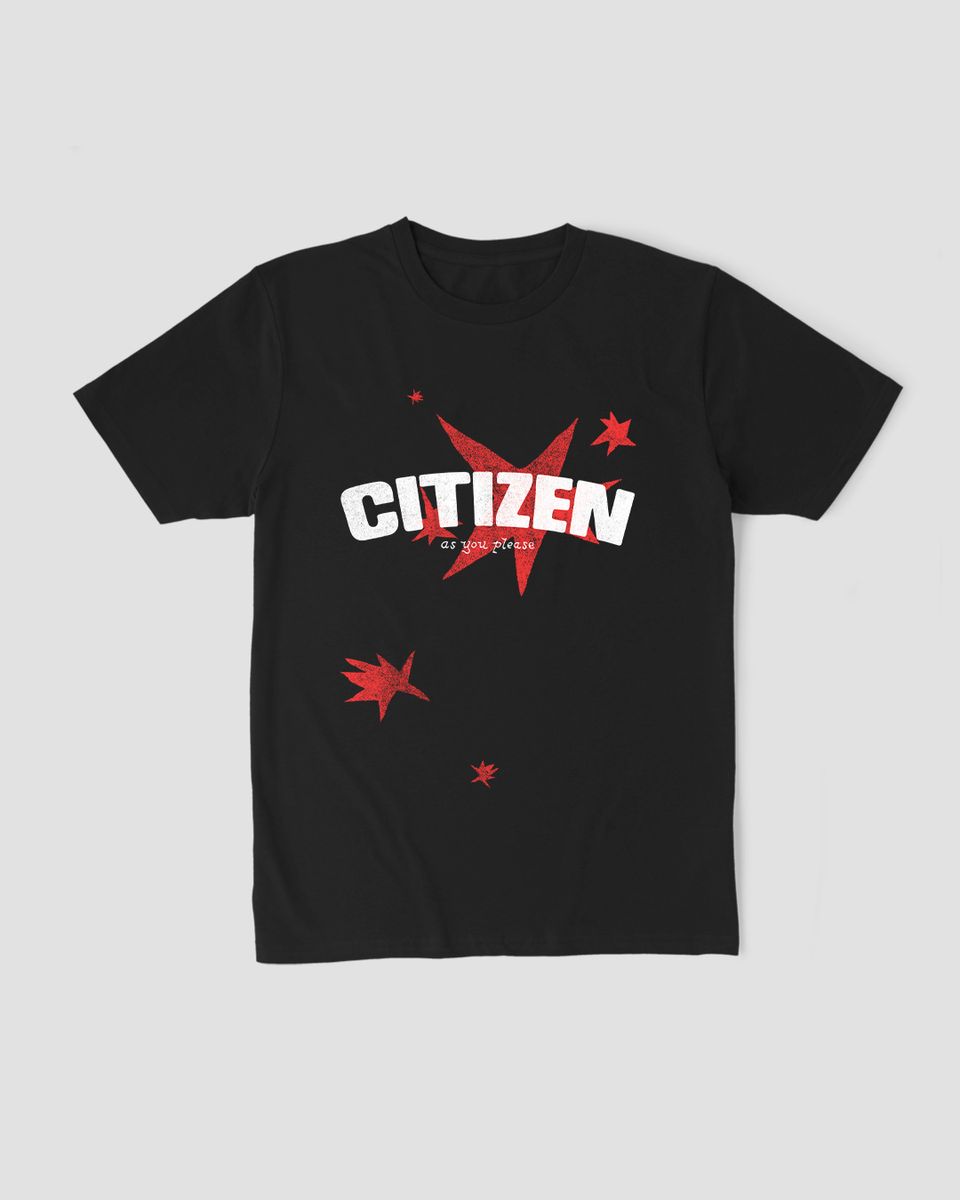 Nome do produto: Camiseta Citizen As You Mind The Gap Co.