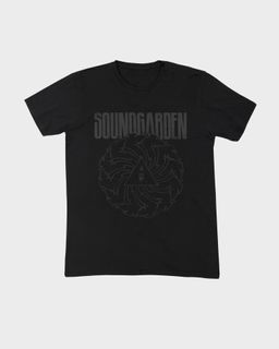 Camiseta Soundgarden Black Motor Finger Mind The Gap Co.