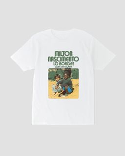 Nome do produtoCamiseta Milton Nascimento e Lô Borges Clube Mind The Gap Co.