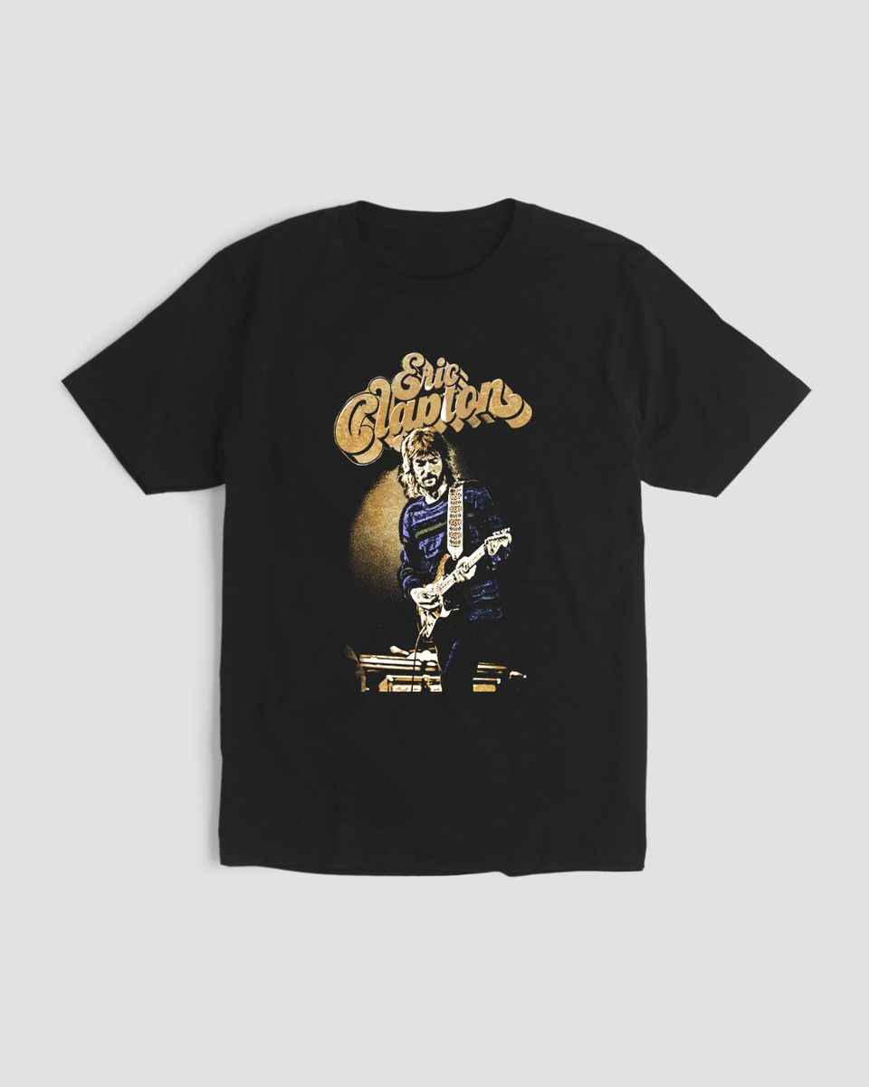 Nome do produto: Camiseta Eric Clapton Vintage Mind The Gap Co.