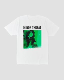 Nome do produtoCamiseta Minor Threat White Mind The Gap Co.