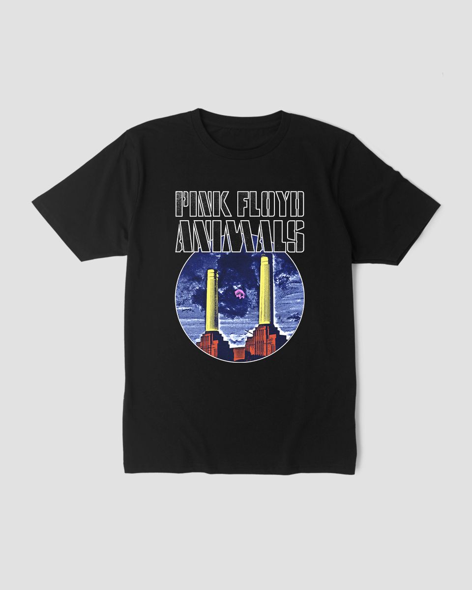 Nome do produto: Camiseta Pink Floyd Animals Mind The Gap Co.