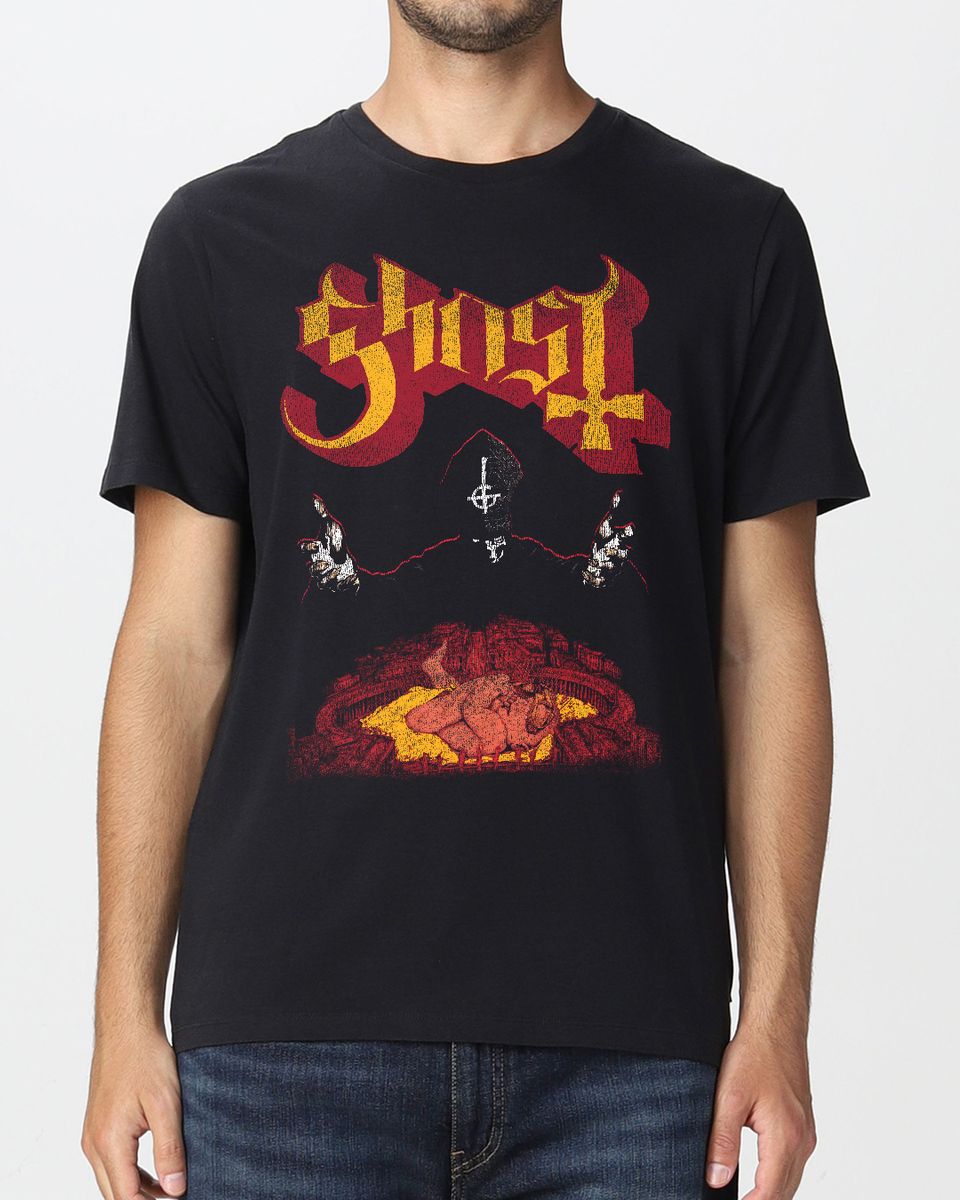 Nome do produto: Camiseta Ghost Infest Mind The Gap Co.
