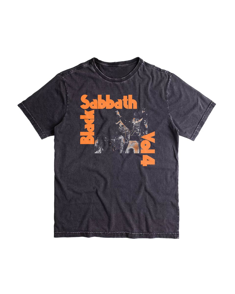 Nome do produto: Camiseta Black Sabbath Vol.4 Estonada Mind The Gap Co.