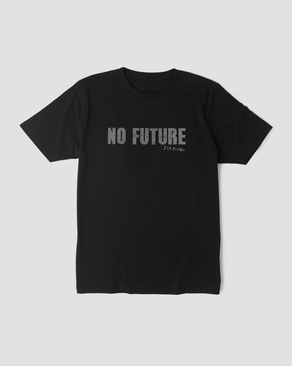 Nome do produto: Camiseta Sex Pistols NO FUTURE 2 Mind The Gap Co.