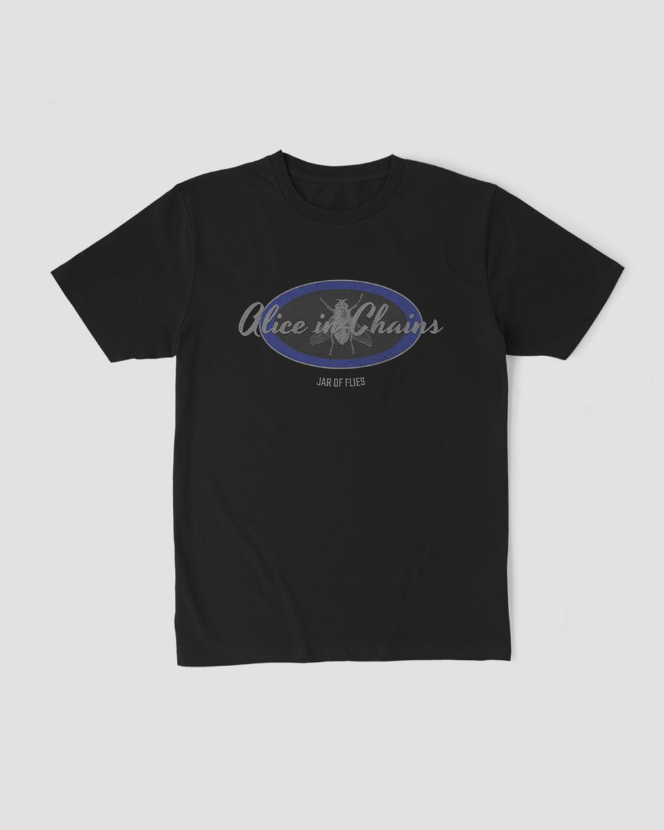 Nome do produto: Camiseta Alice In Chains Jar 2 Black Mind The Gap Co.