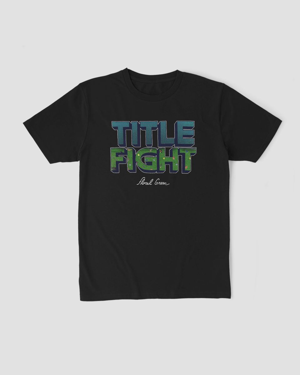 Nome do produto: Camiseta Title Fight Floral Black Mind The Gap Co.