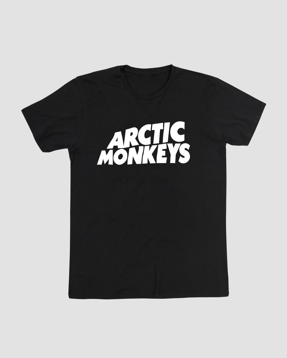 Nome do produto: Camiseta Arctic Monkeys AM Logo Mind The Gap Co.