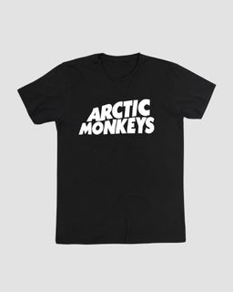 Nome do produtoCamiseta Arctic Monkeys AM Logo Mind The Gap Co.