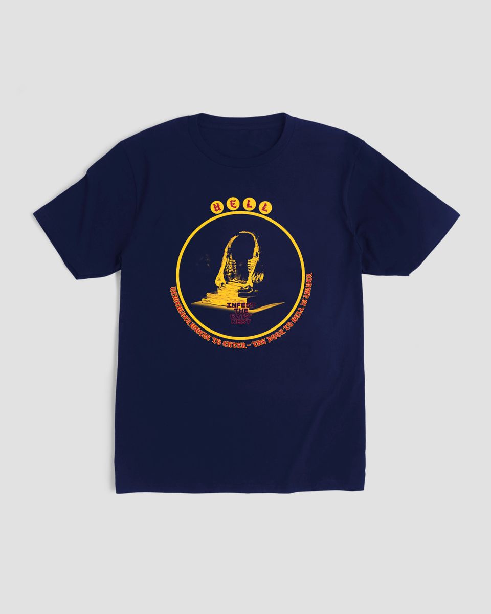 Nome do produto: Camiseta King Gizzard & the Lizard Wizard Hell Mind The Gap Co.