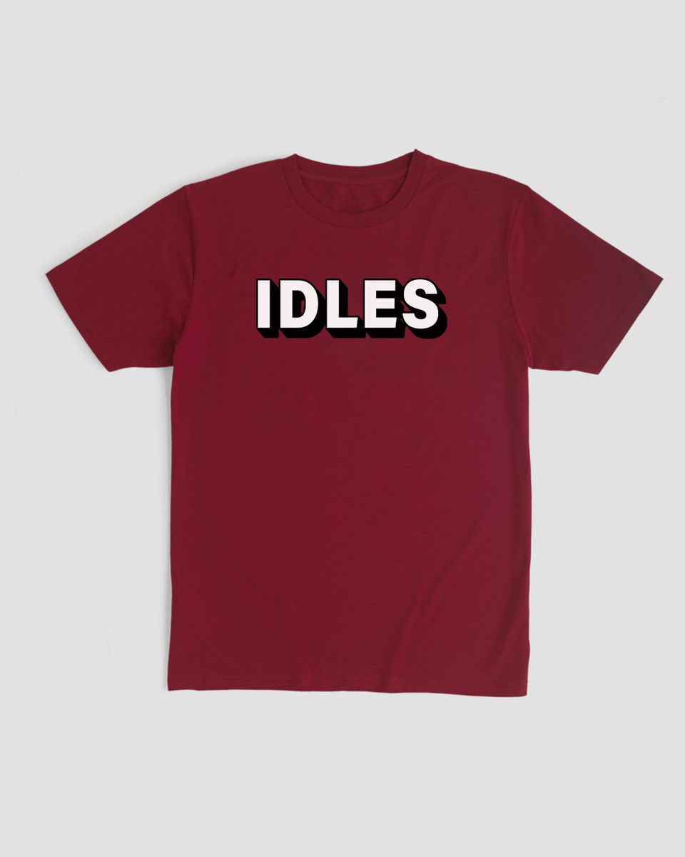 Nome do produto: Camiseta IDLES  Mind The Gap Co.