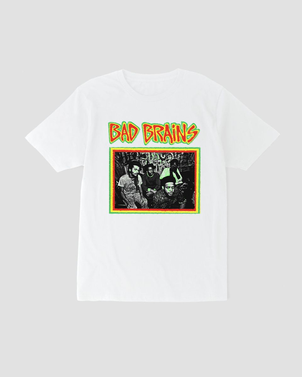 Nome do produto: Camiseta Bad Brains 2 Mind The Gap Co.