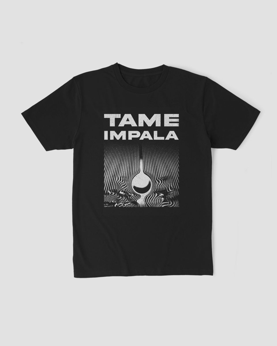 Nome do produto: Camiseta Tame Impala Currents Mind The Gap Co.