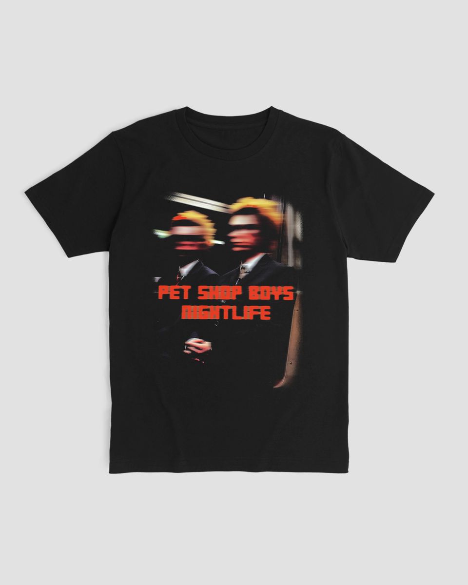 Nome do produto: Camiseta Pet Shop Boys Night Mind The Gap Co.