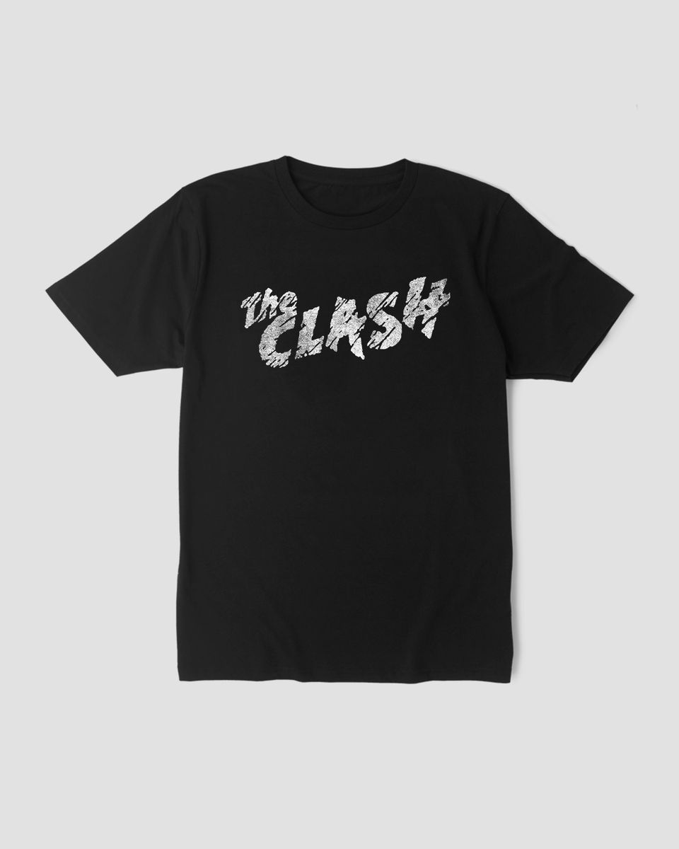 Nome do produto: Camiseta The Clash Logo Mind The Gap Co.