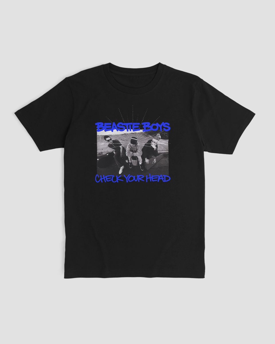 Nome do produto: Camiseta Beastie Boys Check Your Head Black Blue Mind The Gap Co.