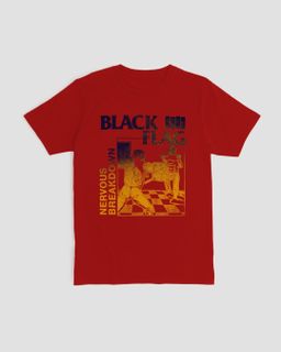 Camiseta Black Flag Nervous Duo Mind The Gap Co.