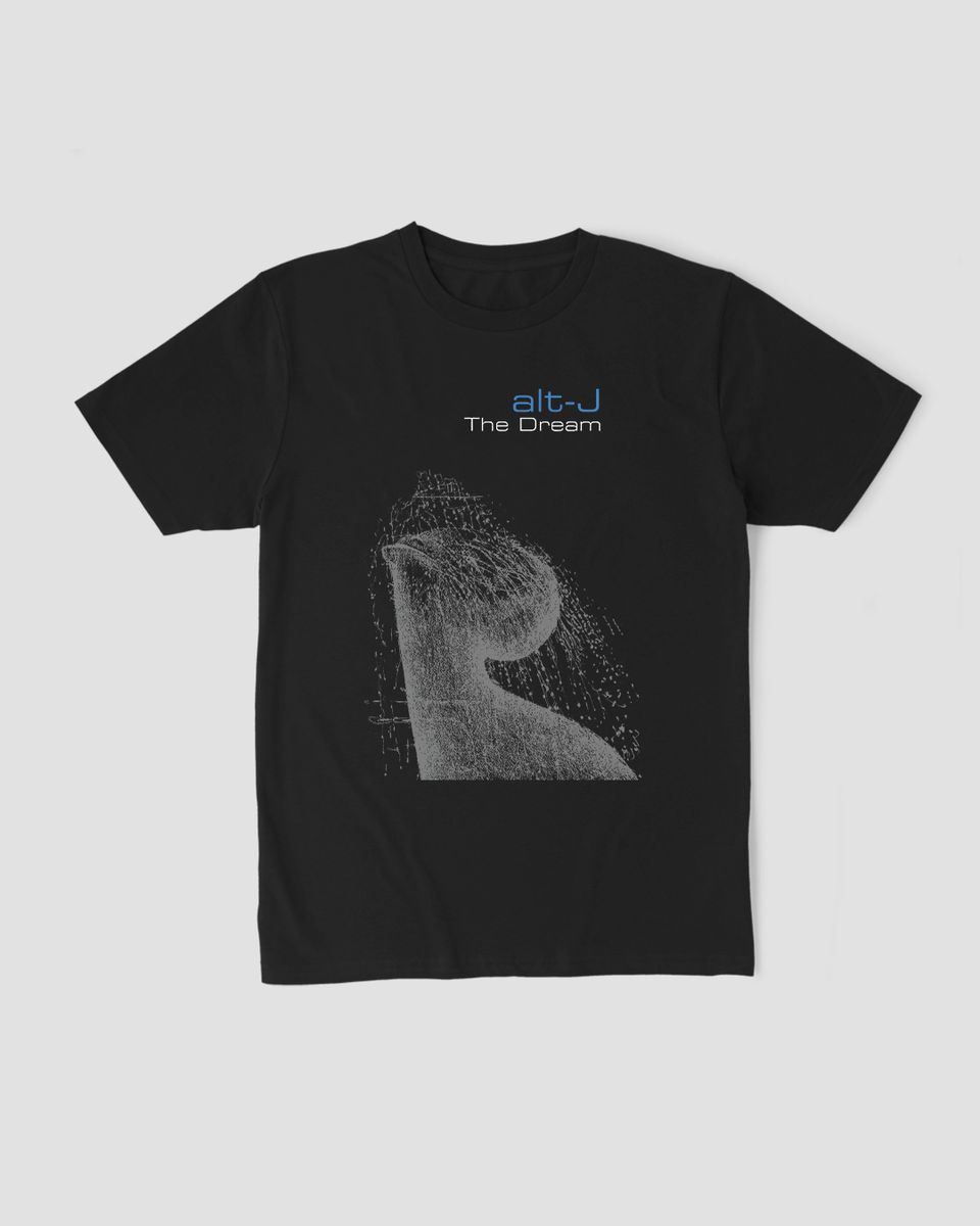 Nome do produto: Camiseta Alt-J Dream Black Mind The Gap Co.