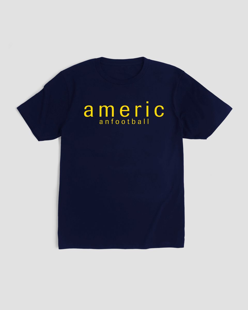Nome do produto: Camiseta American Football Logo Mind The Gap Co.