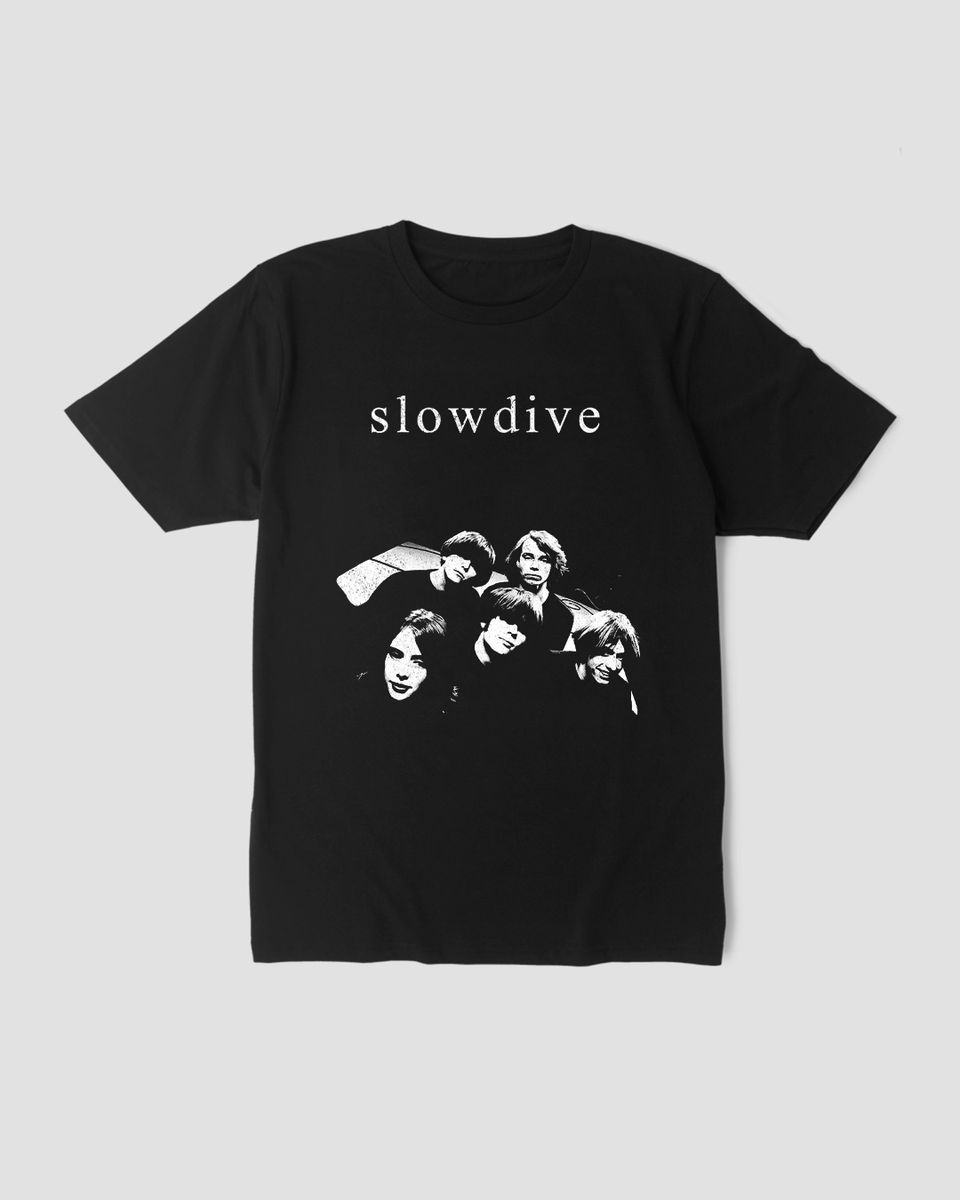 Nome do produto: Camiseta Slowdive Band Mind The Gap Co.