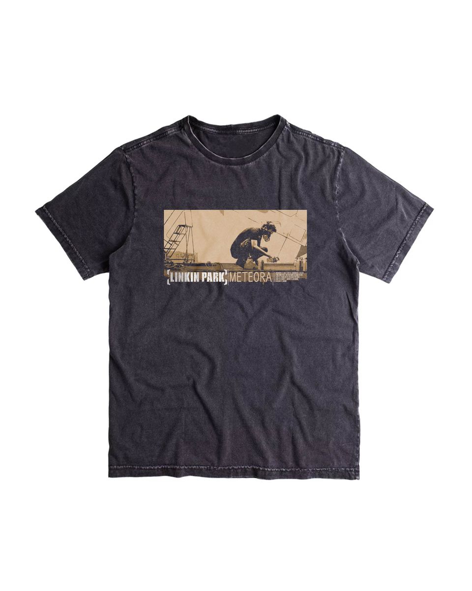 Nome do produto: Camiseta Linkin Park Meteora Mind The Gap Co.