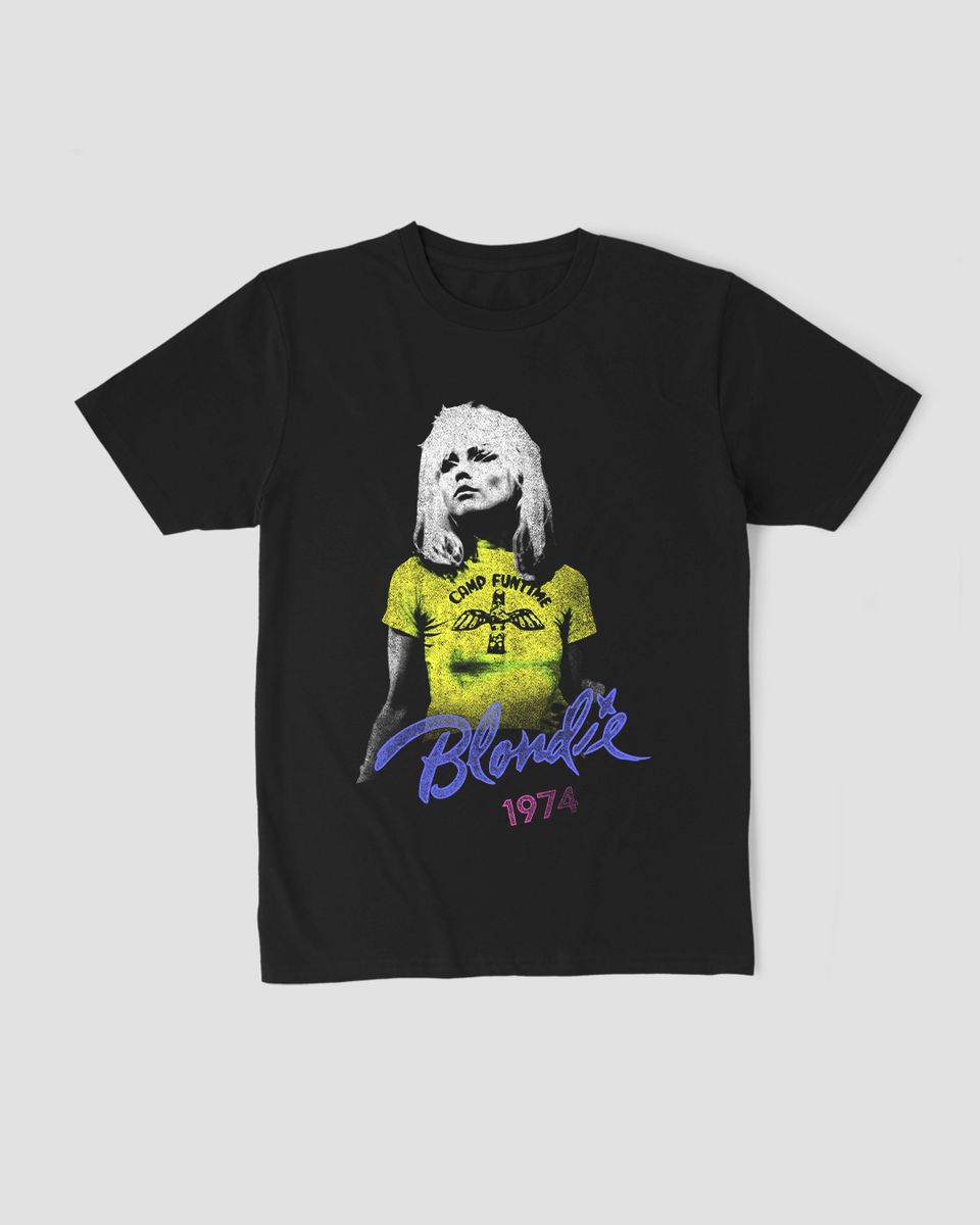 Nome do produto: Camiseta Blondie 1974 Mind The Gap Co.