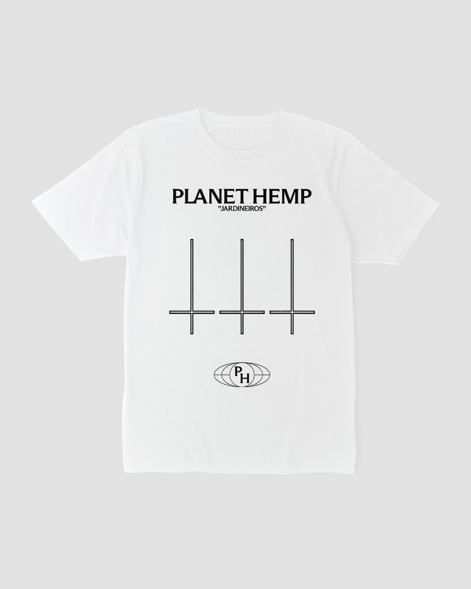 Nome do produto: Camiseta Planet Hemp Jardineiros White Mind The Gap Co.