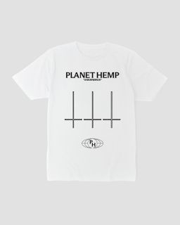 Camiseta Planet Hemp Jardineiros White Mind The Gap Co.