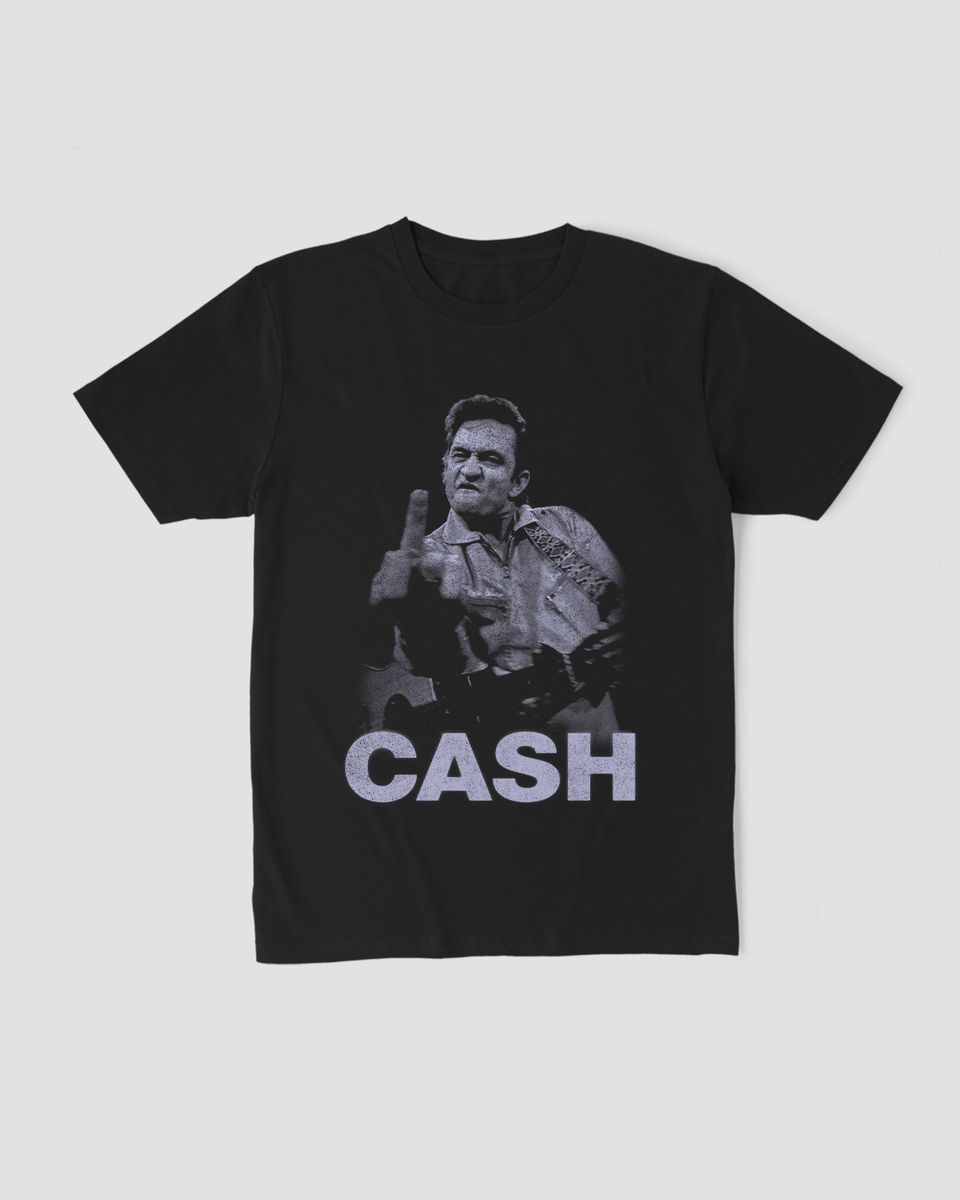 Nome do produto: Camiseta Johnny Cash FCK U Mind The Gap Co.