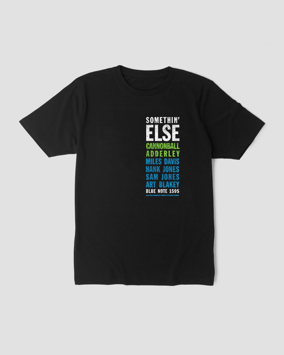 Nome do produto: Camiseta Cannonball Adderley  Somethin\' Else Mind The Gap Co.