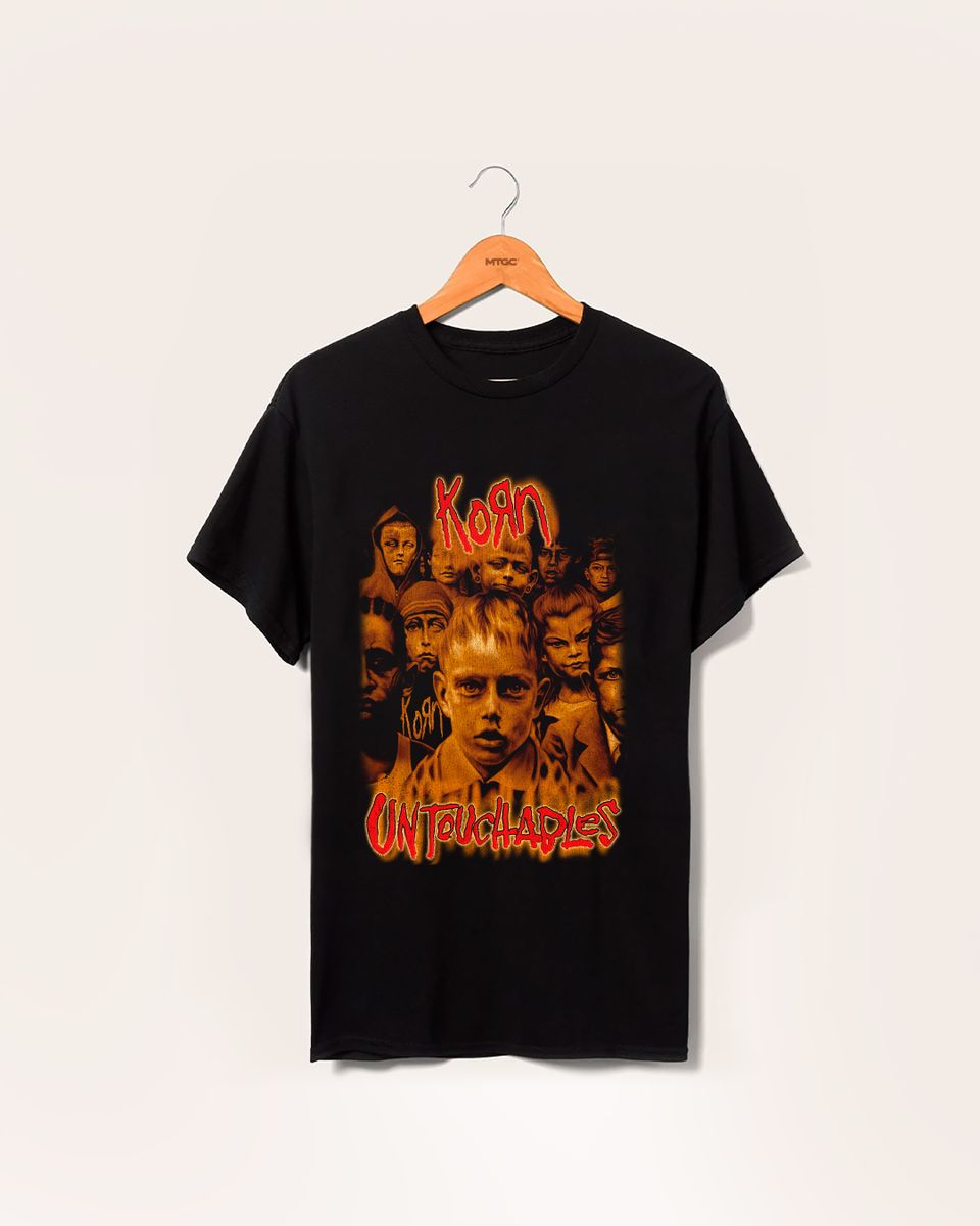 Nome do produto: Camiseta Korn Un Mind The Gap Co.