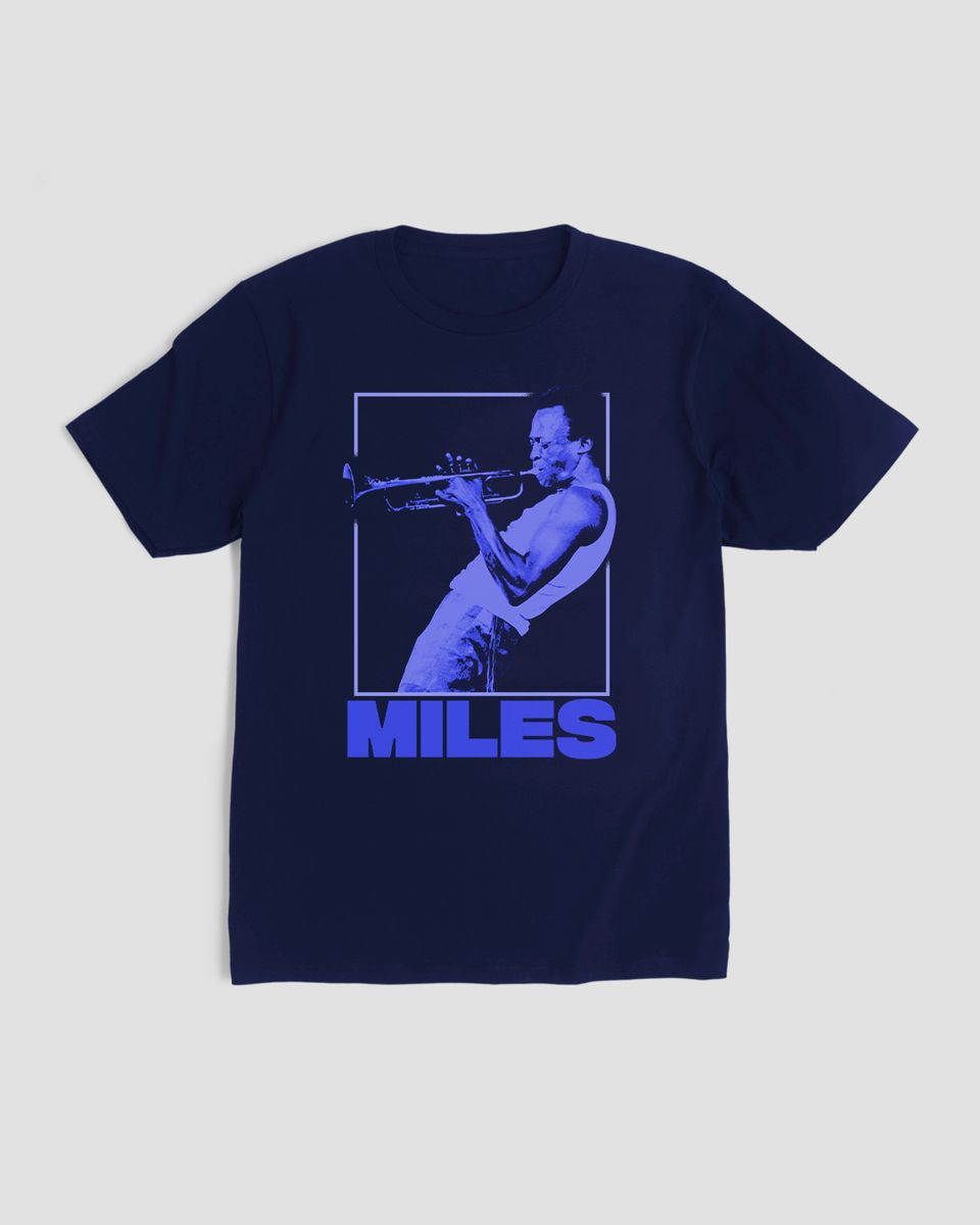 Nome do produto: Camiseta Miles Davis Miles Mind The Gap Co.