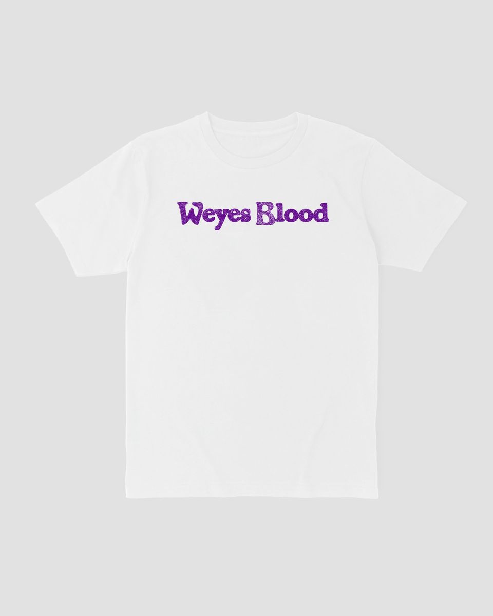 Nome do produto: Camiseta Weyes Blood Purple Logo Mind The Gap Co.
