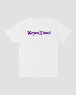 Nome do produtoCamiseta Weyes Blood Purple Logo Mind The Gap Co.