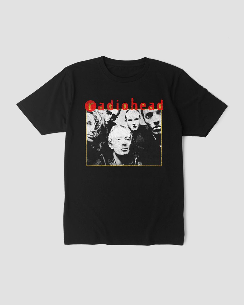 Nome do produto: Camiseta Radiohead Mind The Gap Co.