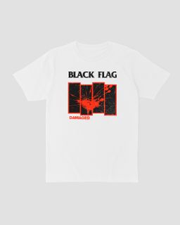 Nome do produtoCamiseta Black Flag Damaged Mind The Gap Co.