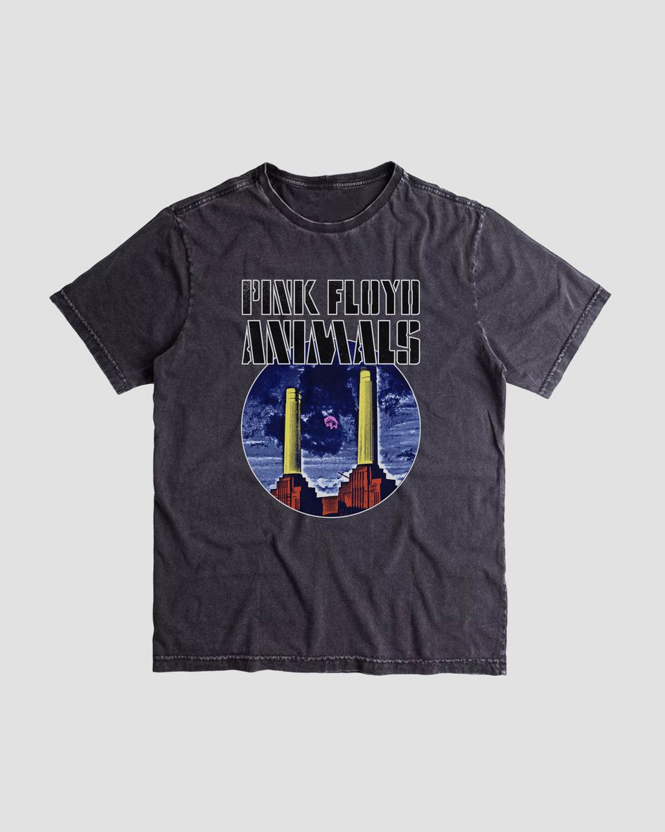 Nome do produto: Camiseta Pink Floyd Animals Mind The Gap Co.