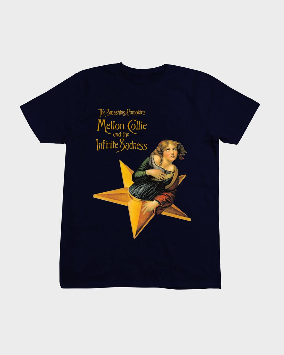 Nome do produto: Camiseta Smashing Pumpkins Mellon Mind The Gap Co.