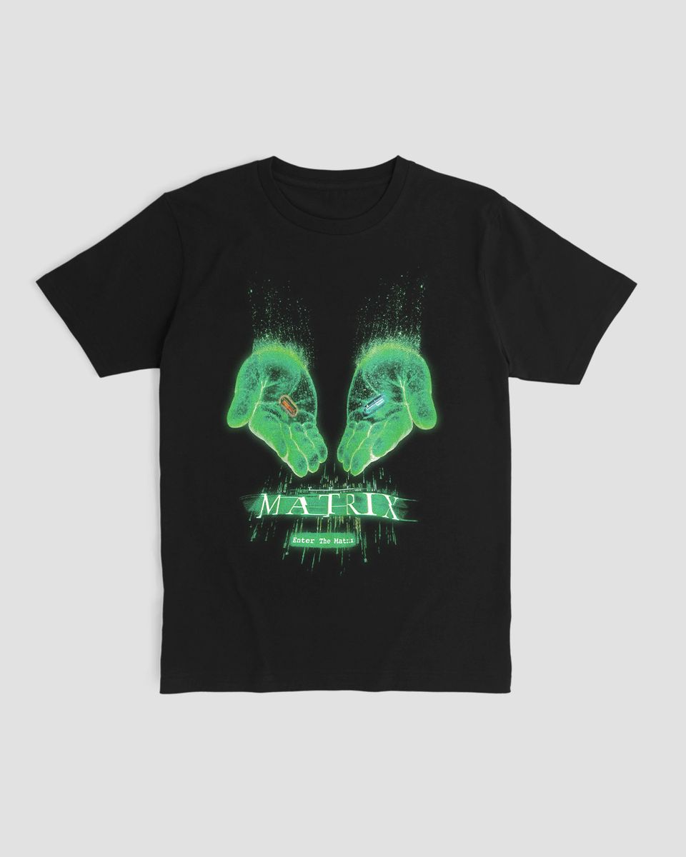 Nome do produto: Camiseta The Matrix Hands Mind The Gap Co.