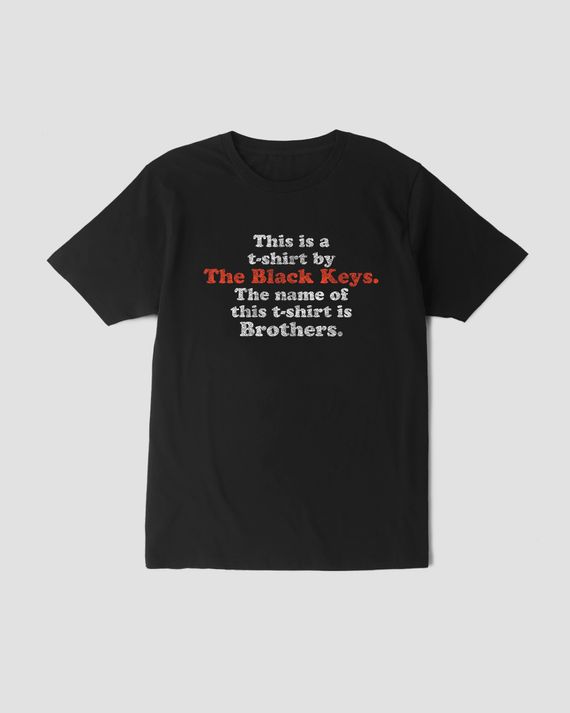 Camiseta The Black Keys Brothers Mind The Gap Co.