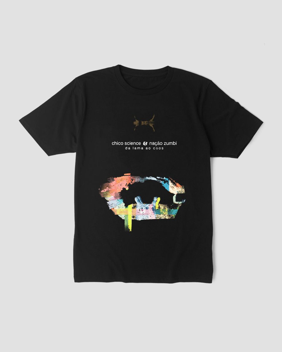 Nome do produto: Camiseta Chico Science & Nação Zumbi Lama Mind The Gap Co.