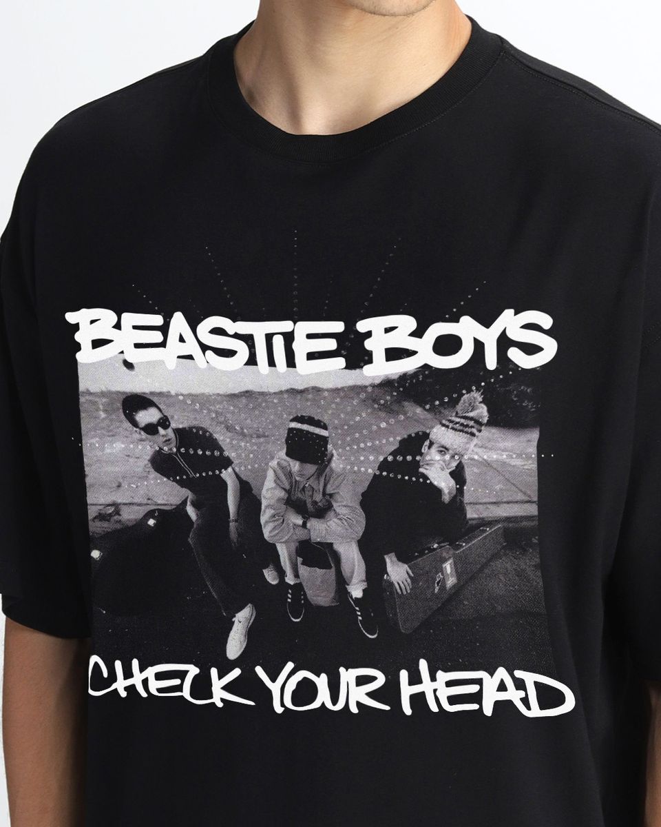 Nome do produto: Camiseta Beastie Boys Check Your Head Black Mind The Gap Co.