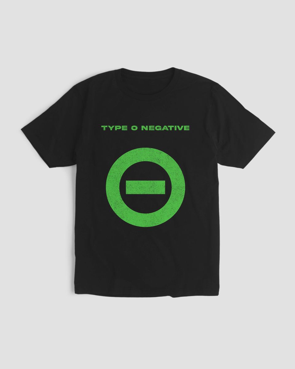 Nome do produto: Camiseta Type O Negative Mind The Gap Co.
