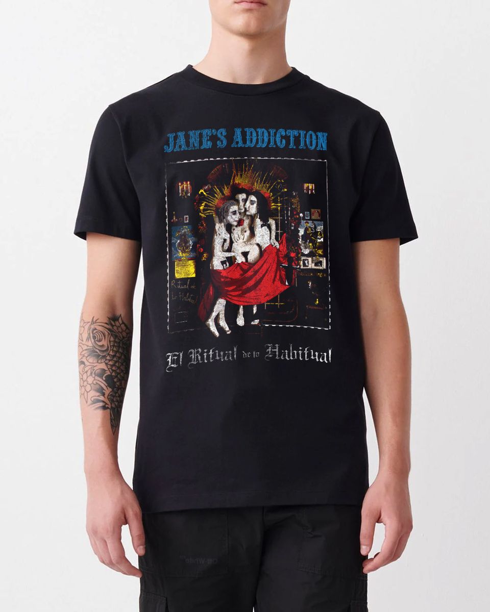 Nome do produto: Camiseta Jane\'s Addiction Ritual Mind The Gap Co.
