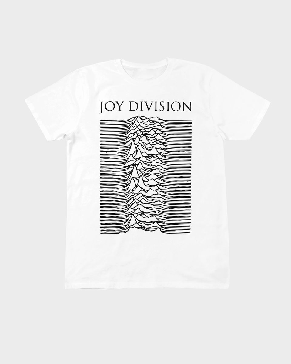 Nome do produto: Camiseta Joy Division Pleasures Mind The Gap Co.
