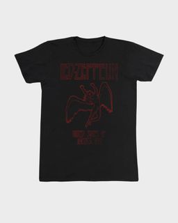 Camiseta Led Zeppelin Icarus Red Mind The Gap Co.