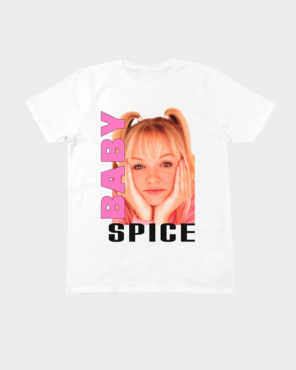 Nome do produto: Camiseta Baby Spice Mind The Gap Co.
